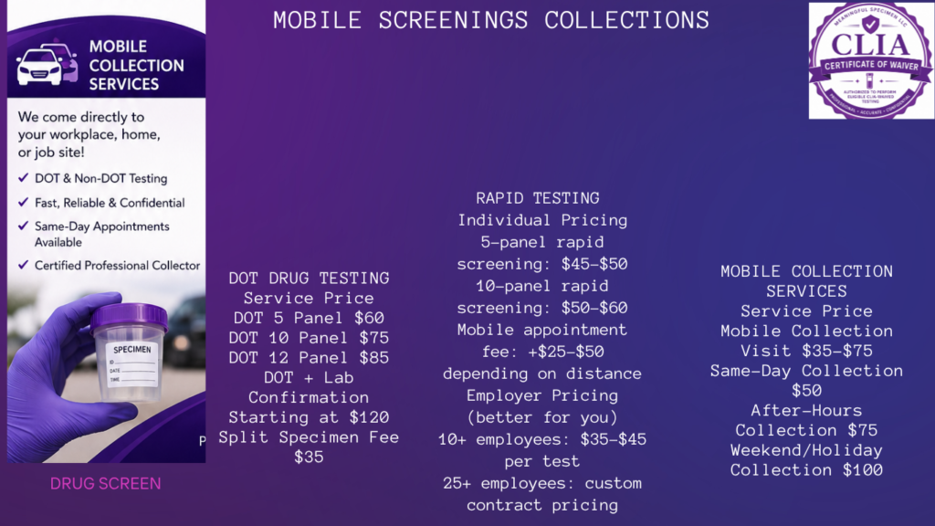 mobile screenings